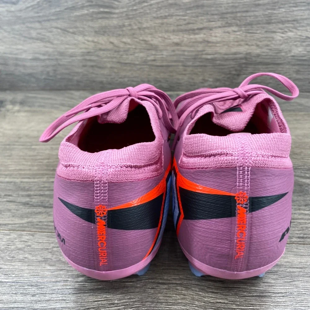 Nike Air Zoom Mercurial Vapor 16 PRO Soccer Cleats Mens 9 Pink Orange FQ8685-600